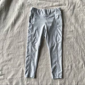 ATHLETIC WORKS grey athletic leggings